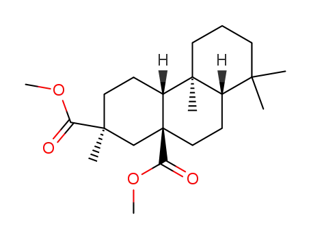 Methyl trans-4a,cis-4b,trans-8a,cis-10a-perhydro-trans-2,4b,8,8-tetram ethylphenanthrene-2,10a-dicarboxylate, [2S-(12aalpha-4b.beta,8aalpha,1 0balpha)]-