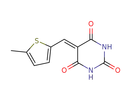 5-(5-Methylthiophen-2-ylmethylene)barbituric acid