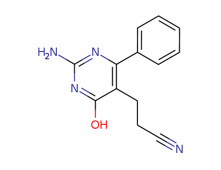 5-Pyrimidinepropanenitrile,2-amino-1,6-dihydro-6-oxo-4-phenyl-