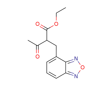 Molecular Structure of 103785-43-9 (ethyl 2-(2,1,3-benzoxadiazol-4-ylmethyl)acetoacetate)