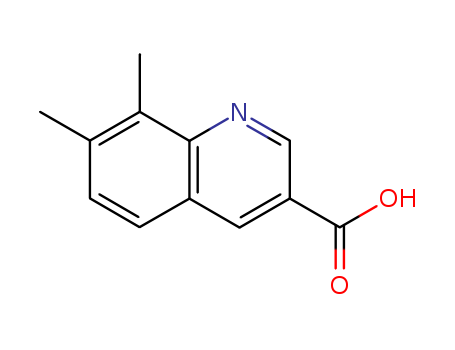 7,8-Dimethylquinoline-3-carboxylic acid