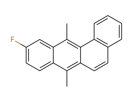 Molecular Structure of 71172-13-9 (10-fluoro-7,12-dimethylbenz(a)anthracene)