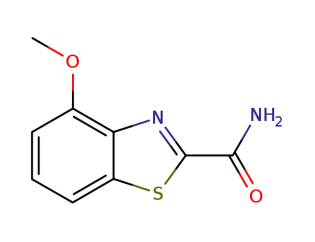 4-Methoxy-2-benzothiazolecarboxamide