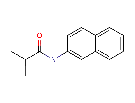 Molecular Structure of 71182-40-6 (N-NAPHTHALEN-2-YL-ISOBUTYRAMIDE)
