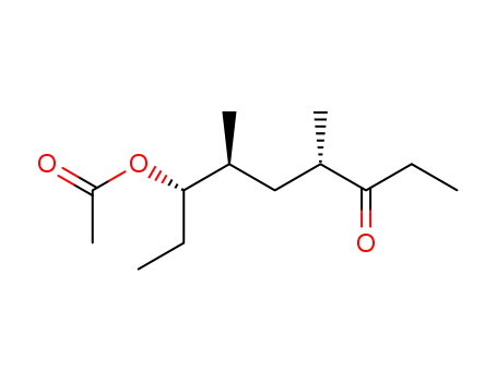 4s,6s-Dimethyl-7s-acetoxy-3-nonanone