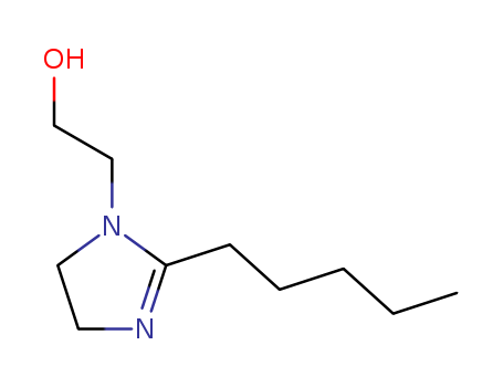 1H-Imidazole-1-ethanol,4,5-dihydro-2-pentyl- cas  709-42-2