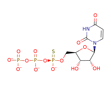 Uridine, 5'?P''-ester with[P''(S)]-thiotriphosphoric acid ((HO)2P(O)OP(O)(OH)OP(O)(OH)(SH)) (9CI)