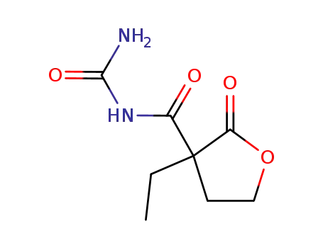 3-Furancarboxamide, N-(aminocarbonyl)-3-ethyltetrahydro-2-oxo-