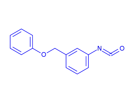 Molecular Structure of 71219-80-2 (1-Isocyanato-3-(phenoxymethyl)benzene)