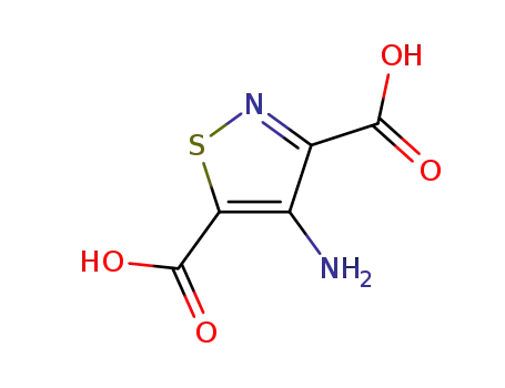 3,5-이소티아졸디카르복실산,4-아미노-(9CI)