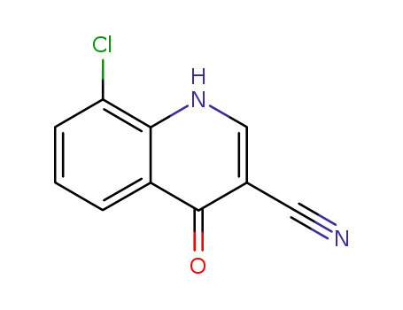 8-chloro-4-oxo-1H-quinoline-3-carbonitrile