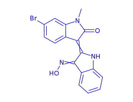 Molecular Structure of 710323-61-8 (GSK-3 Inhibitor IX, Control, MeBIO)