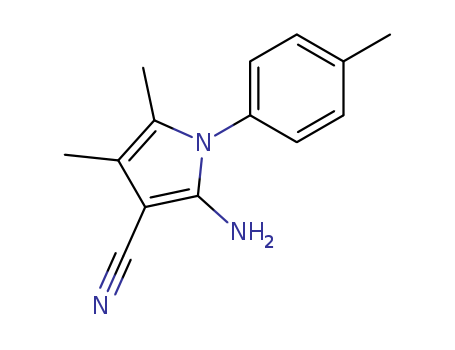 2-AMINO-4,5-DIMETHYL-1-(4-METHYLPHENYL)-1H-PYRROLE-3-CARBONITRILE