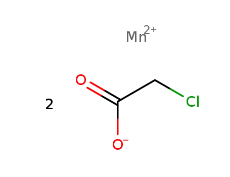 Molecular Structure of 52886-45-0 (Acetic acid, chloro-, manganese(2+) salt)