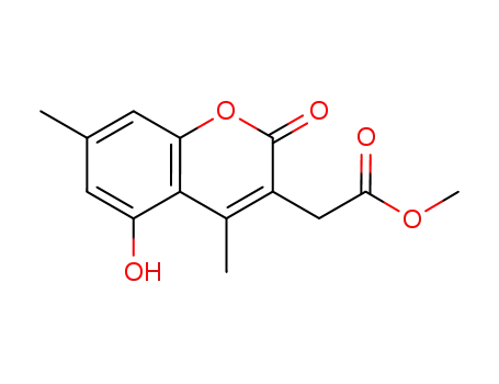 methyl (5-hydroxy-4,7-dimethyl-2-oxochromen-3-yl)acetate