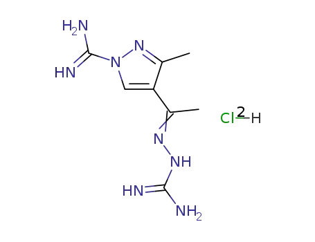 4-{(1E)-1-[(diaminomethylidene)hydrazinylidene]ethyl}-3-methyl-1H-pyrazole-1-carboximidamide