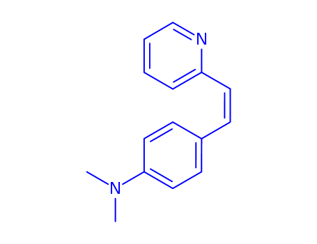 Benzenamine,N,N-dimethyl-4-[2-(2-pyridinyl)ethenyl]- cas  726-37-4