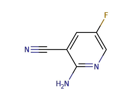 2-Amino-3-cyano-5-fluoropyridine