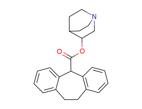 10,11-디히드로-5H-디벤조[a,d]시클로헵텐-5-카르복실산 퀴누클리딘-3-일 에스테르