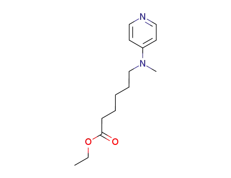 Molecular Structure of 80028-39-3 (ethyl 6-<methyl(4-pyridyl)amino>hexanoate)