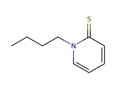 Molecular Structure of 873398-00-6 (2(1H)-Pyridinethione,  1-butyl-)
