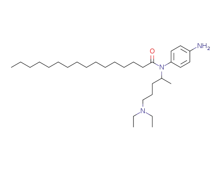 N-(4-aminophenyl)-N-[5-(diethylamino)pentan-2-yl]hexadecanamide