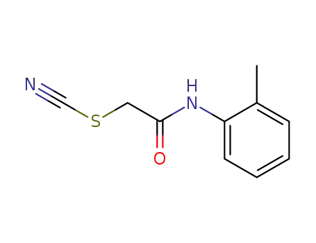 2-[(2-methylphenyl)amino]-2-oxoethyl thiocyanate