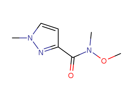 N-methoxy-N,1-dimethyl-1H-pyrazole-3-carboxamide