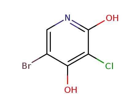 5-bromo-3-chloro-pyridine-2,4-diol