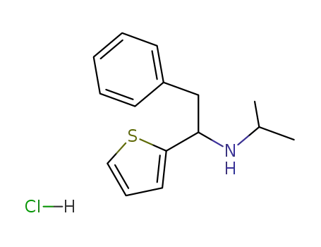 2-테닐아민, 알파-벤질-N-이소프로필-, 염산염
