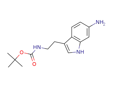 tert-부틸 (2-(6-aMino-1H-인돌-3-일)에틸)카르바메이트
