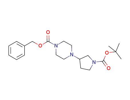 4-(1-BOC-PYRROLIDIN-3-YL)-1-CBZ-PIPERAZINE