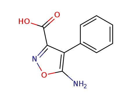 3-ISOXAZOLECARBOXYLIC ACID 5-AMINO-4-PHENYL-