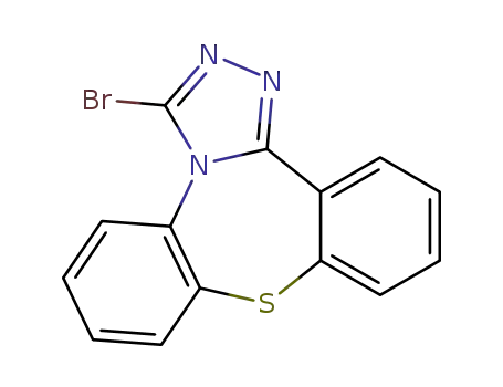 3-bromodibenzo[b,f][1,2,4]triazolo[4,3-d][1,4]thiazepine
