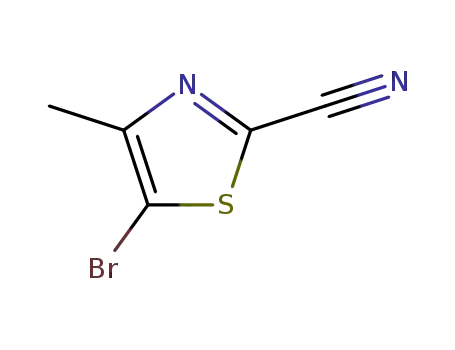 5-bromo-4-methyl-thiazole-2-carbonitrile