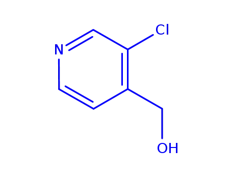 Molecular Structure of 79698-53-6 ((3-Chloropyridin-4-yl)methanol)