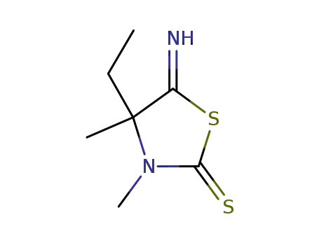 3,4-dimethyl-4-ethyl-5-iminothiazolidine-2-thione