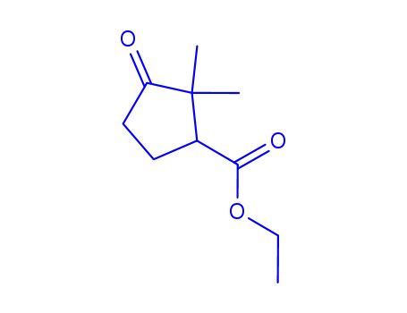 Molecular Structure of 872291-99-1 (Ethyl 2,2-diMethyl-3-oxocyclopentane-1-carboxylate)