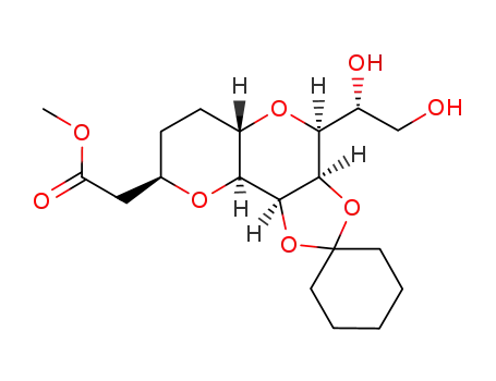 D-자일로-D-알로-도데콘산, 3,7:6,10-디안히드로-8,9-O-시클로헥실리덴-2,4,5-트리데옥시-, 메틸 에스테르