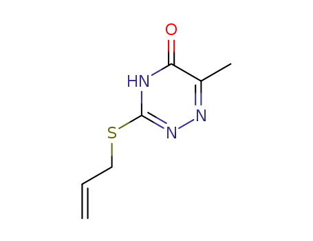 3-ALLYLSULFANYL-6-METHYL-4H-[1,2,4]TRIAZIN-5-ONE