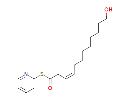 (Z)-12-Hydroxy-dodec-3-enethioic acid S-pyridin-2-yl ester