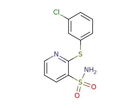 2-(3-Chloro-phenylsulfanyl)-pyridine-3-sulfonic acid amide
