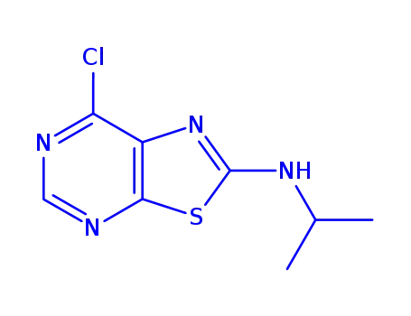 (7-CHLOROTHIAZOLO[5,4-D]PYRIMIDIN-2-YL)이소프로필아민