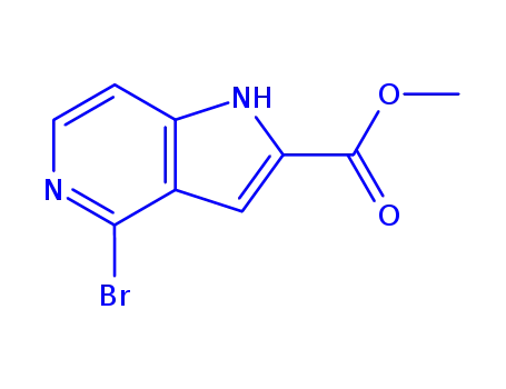 Methyl 4-Bromo-5-azaindole-2-carboxylate