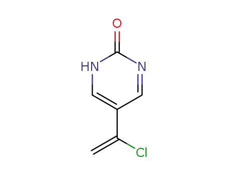 2(1H)-Pyrimidinone, 5-(1-chloroethenyl)- (9CI)