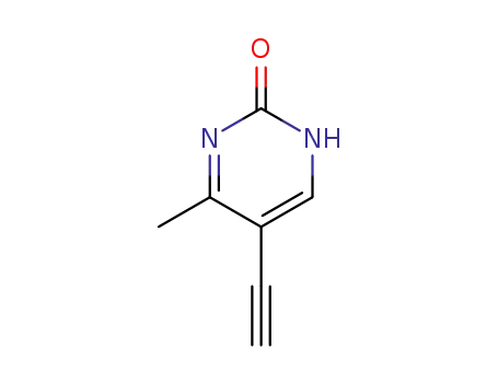 2(1H)-Pyrimidinone, 5-ethynyl-4-methyl- (9CI)