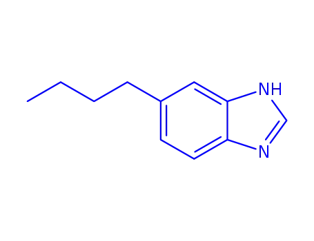 Molecular Structure of 87353-76-2 (1H-Benzimidazole,5-butyl-(9CI))