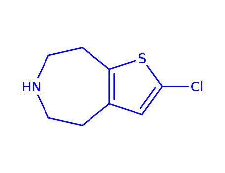 2-CHLORO-5,6,7,8-TETRAHYDRO-4H-THIENO[2,3-D]아제핀