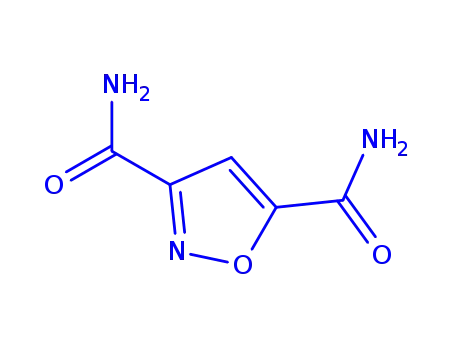 Molecular Structure of 873962-83-5 (3,5-Isoxazoledicarboxamide)