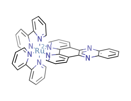 bis(2,2'-bipyridyl)(dipyrido(3,2-alpha-2',3'-c)phenazine)ruthenium (II)